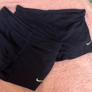 Two pairs of nike blue spandex!!